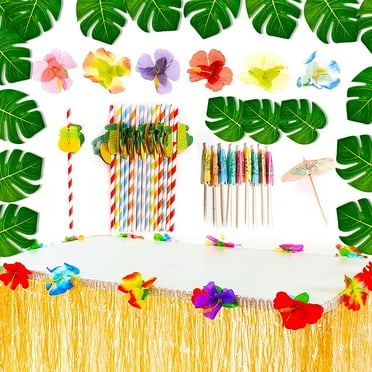 86.6x52 Inch Hawaiian Themed Party Decorations Supplies Aloha Tropical Palm Leaves Table Cloth Summer Beach Disposable Printed Plastic Tablecloth 2 Pack Hawaiian Luau Table Cover 86.6x52 Inch Hawaiian Themed Party Decorations Supplies Aloha Tropical Palm Leaves Table Cloth Summer Beach Disposable Printed Plastic Tablecloth 2 Pack Hawaiian Luau Table Cover